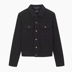 NWT Saint Laurent fitted denim jacket
